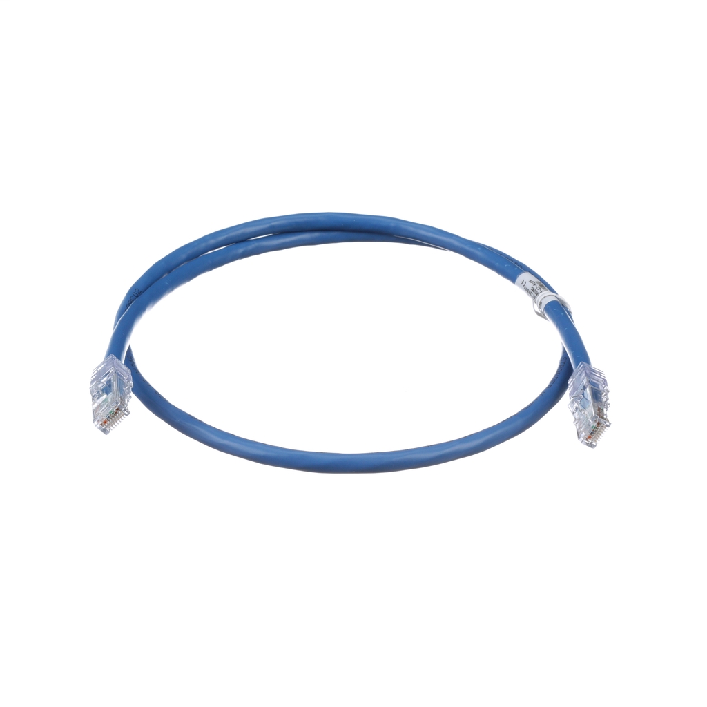 CBL ASSY MOD 24-4PR SOLID UTP CAT6A IP10 T568A/B 40FT RED