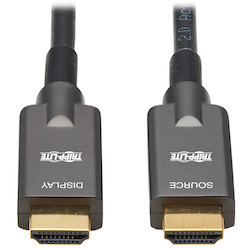 HIGH-SPEED ARMORED HDMI FIBER ACTIVE OPTICAL CABLE (AOC) -  4K @ 60 HZ, HDR,
