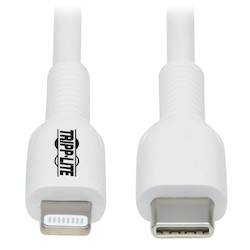 USB-C TO LIGHTNING            SYNC/CHARGE CABLE (M/M), MFI  CERTIFIED, WHITE, 2