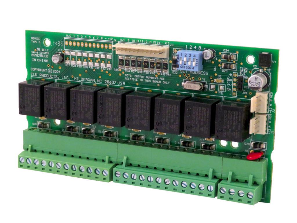 16-Output Expander, 9 to 14 VDC Input, 8 VDC Output, Dimensions: LxWxH ...