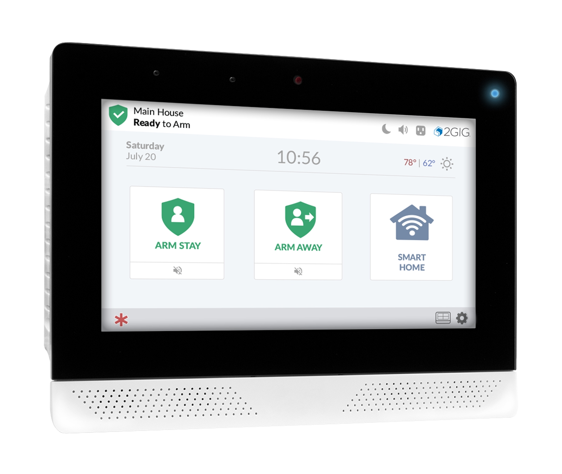 Security and Automation Panel, 100 Wireless, 2 Wired-Zone, 100-User, 4 ...