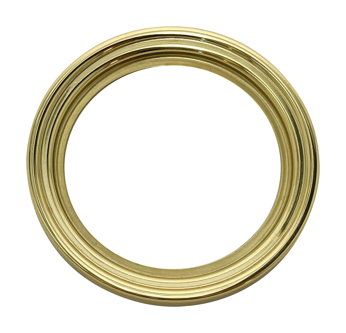 Deadlock Adapter Ring, Bright Brass, For Use With Grade 2 Deadlock