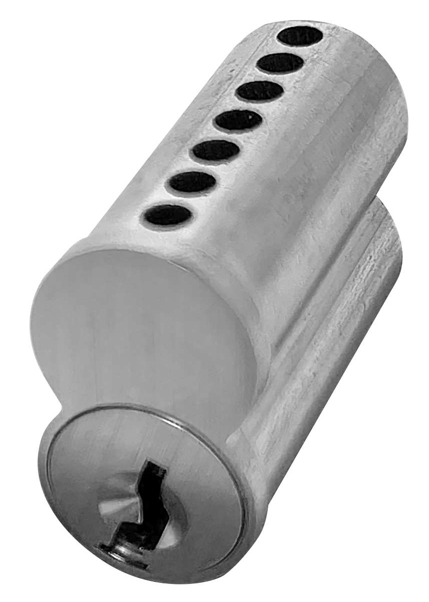 Small Format Interchangeable Core, 7 Pin Length, Brass, US26D Satin Chrome