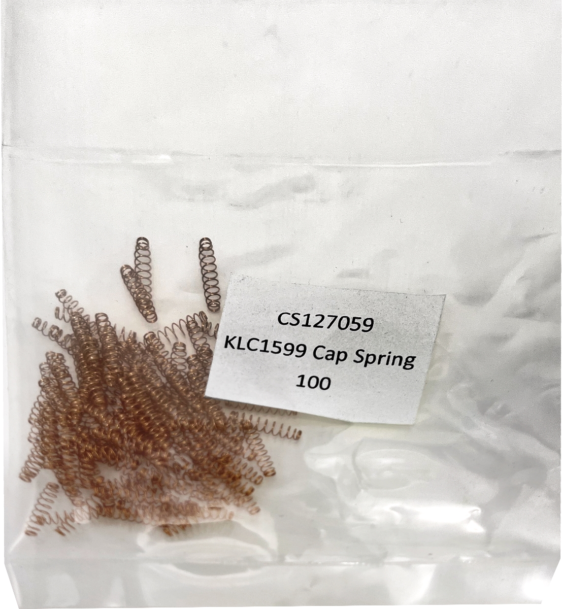 Cap Spring, For Use With KLC1599 Cylinder