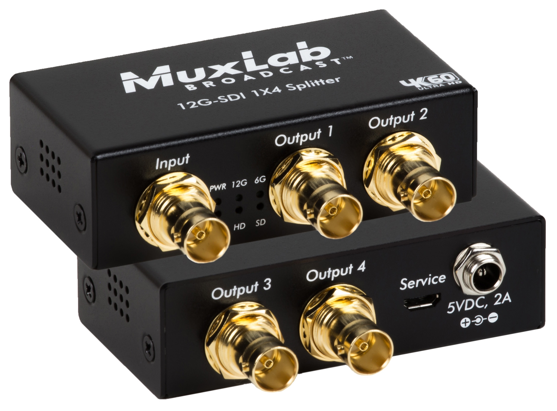Splitter,2160p,Metal,BNC Female,FCC,CE,11.88 bps and 11.88/1.001 Gbps ...