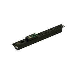Easy PDU, Metered, 1U, 16A, 230V, (8)C13