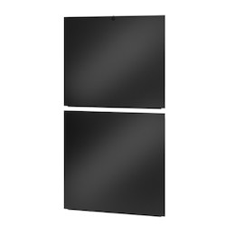 Easy Rack Side Panel 48U/1200mm Deep Split Side Panels Black Qty 2