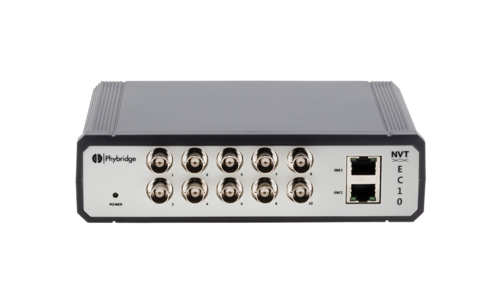Ethernet Over Coax Switch, 10-Port, Unmanaged, Rack-Mount, Shelf-Mount ...