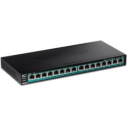 16-port Gigabit Poe+ Switch, 120w Budget