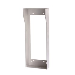 Hotte de pluie, 3 modules, taille 1/3, alliage d’aluminium, pour panneau de 125 mm