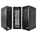 ZetaFrame Cabinet; 96.9"H x 31.5"W x 47.2"D (2461mm x 800mm x 1200mm); 52U; Perf Front Door; Solid Rear Door; Vertical Exhaust Duct 15"H-20"H (381mm - 508mm); 2 Side Panels; Grommet Bottom Panel; Air Dam; Rail Brushes; Standard Pallet; Black