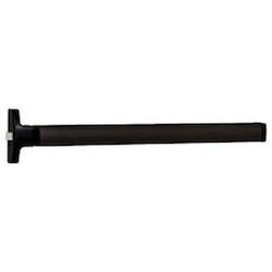 Exit Device, Rim Touchbar, Exit Only, 36&quot; Width, Dark Bronze Anodized Aluminum