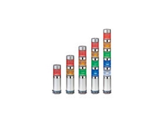 Continuous light, NPN open collector compatible, 40mm long body, silver ...