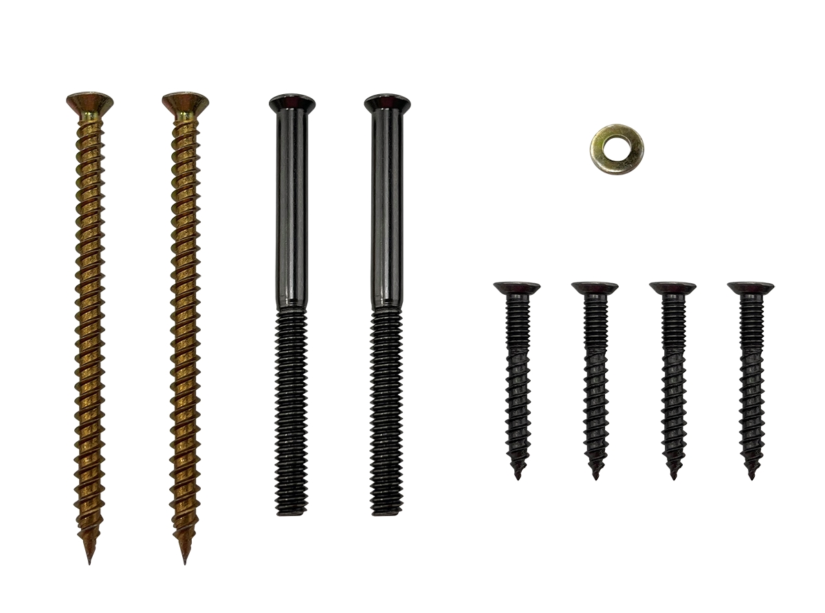 Single Cylinder Deadbolt Screw Pack, US10B Oil-Rubbed Dark Bronze, For ...