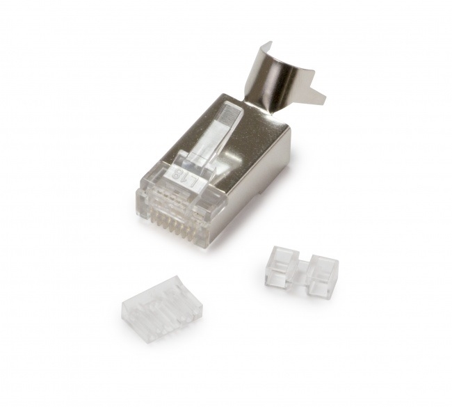 Connector, Solid; Stranded, 28 to 26 AWG, RJ 45