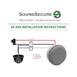 OMNI - DIRECTIONAL MICROPHONE WITH LINE LEVEL OUTPUT