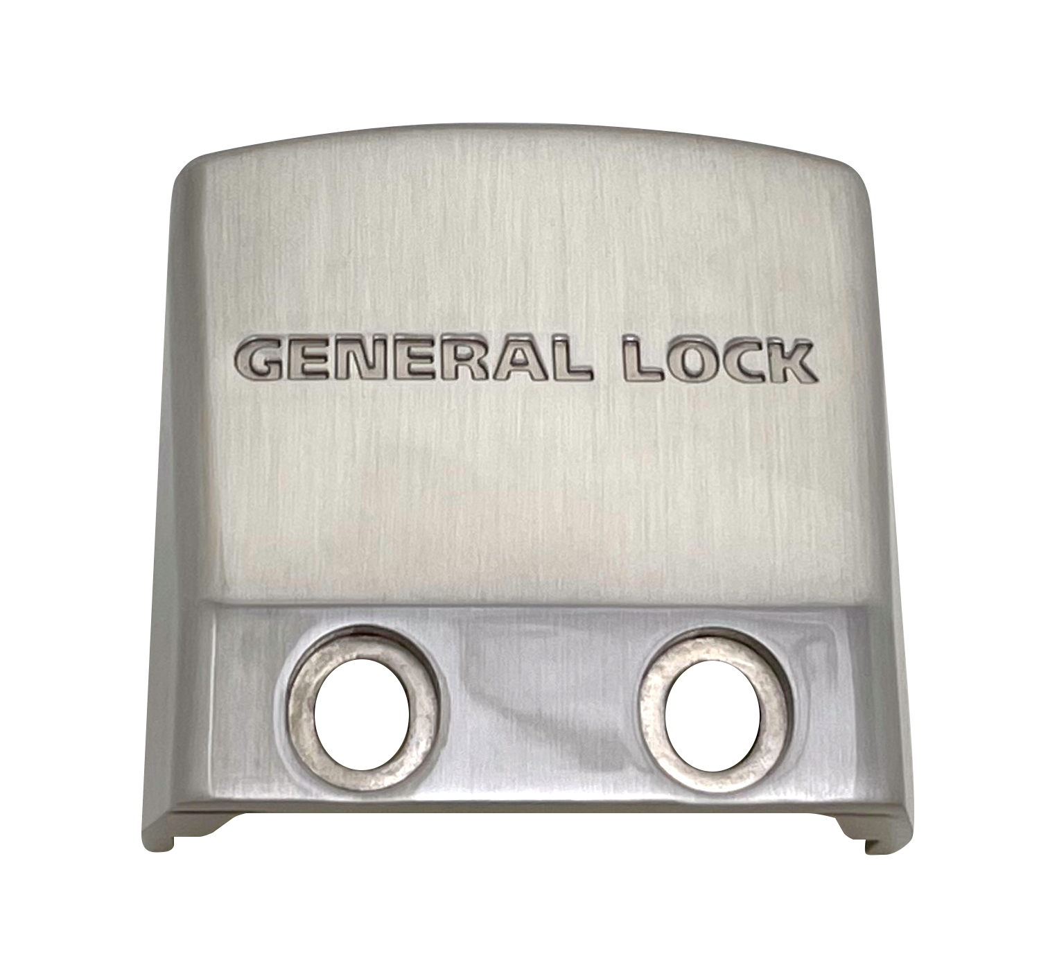 End Cap and Bracket, US32D Satin Stainless Steel, For Use With ED ...