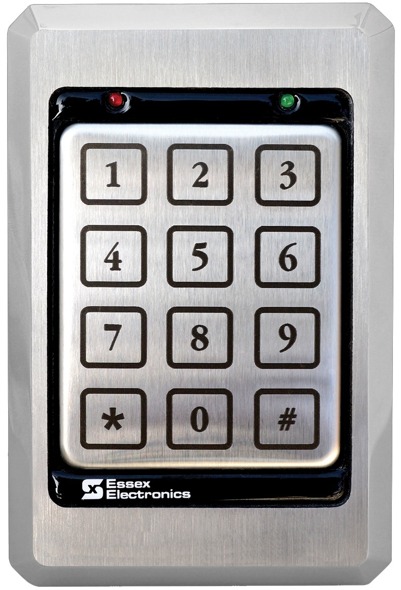 Keypad, 8 Bit Word, 3x4 Stainless