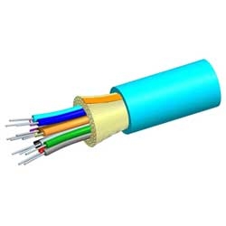 Fiber Cable, LSZH Riser Distribution, 12 Fiber Single-Unit, LazrSPEED 550 OM4 Multimode