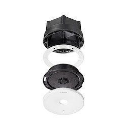 Ambient noise sensor to monitor changing ambient noise levels for automatic adjustment of announcement or background music levels (AVC - Automatic Volume Control)
