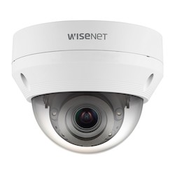 WIsenet Q Network Outdoor Vandal Dome Camera, 2MP @ 30fps, Motorized VARI-focal Lens 3.1x (3.2 - 10.0mm) (109-33)