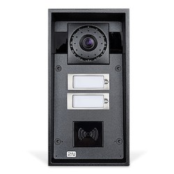 IP Intercom, With 2-Button, HD Camera, Reader, 10 Watt Loudspeaker