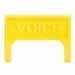 M60 Voice Information Outlet Icon Insert, blue
