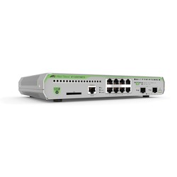 CENTERCOM GS970M/10 L3 LITE   8X 100/1000T, 2X 100/1000X SFPAT-GS970M/10-50, EU