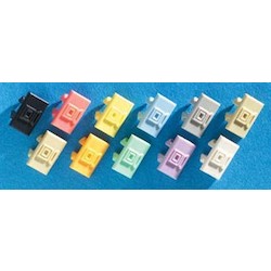 TAB DATA COMPUTER ICON        USED WITH IMO AND PATCH PANELSGRAY 100/PK
