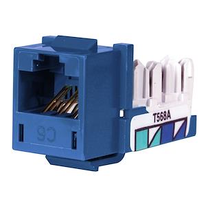 JACK, CAT 6 EXCELERATOR, UTP, TERMINATION, RJ-45, 100 OHM