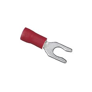 Spade Terminal, No. 6, 22 AWG, 18 AWG, Vinyl Insulation, Partially ...