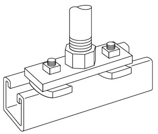 Connector, Galvanized Chromate, Malleable Iron