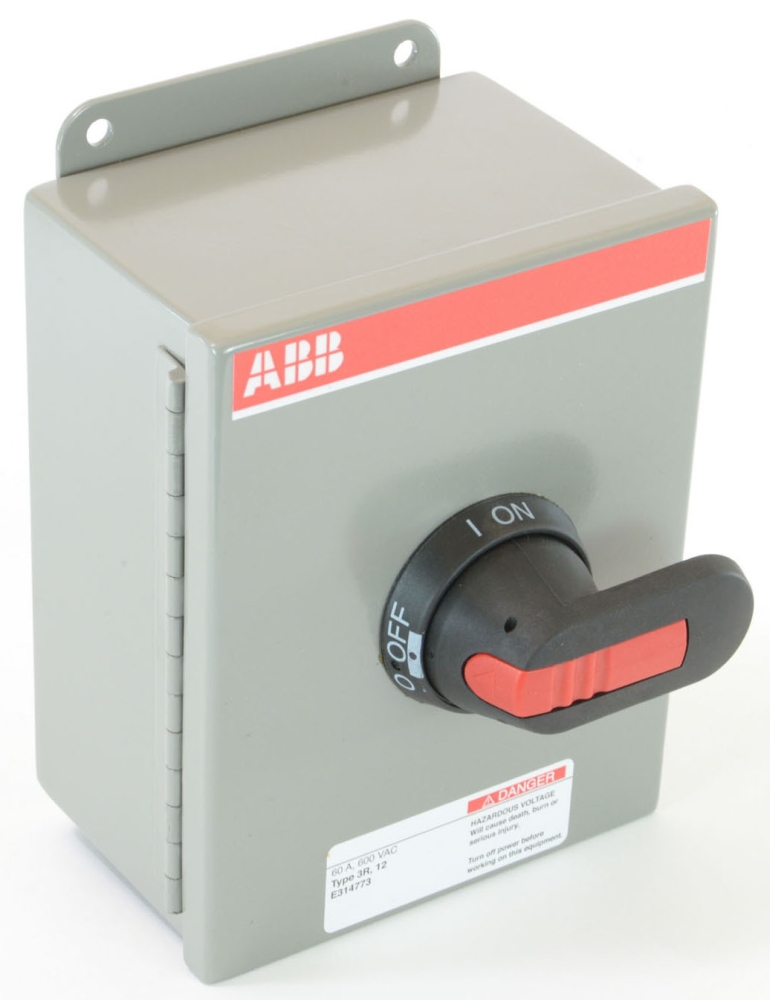 Enclosed Disconnect Switch, 600VAC, 60A
