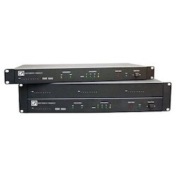 RIM-1000 System; 1U; 24VDC; 8 configurable analog or digital NO/NC inputs; 2 relay outputs; 1 open expansion card slot; Black