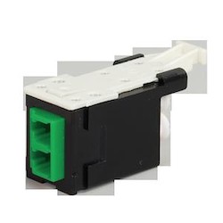HD FIBER MODULE FOR HDJ PANEL DUPLEX LC, GREEN