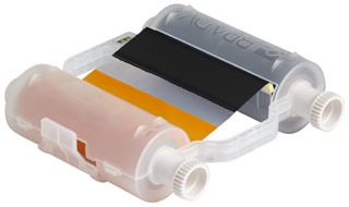 Printer Ribbon; In Cartridge; Resin; 4.33 in. x 200 ft.; 8 in. Panel ...