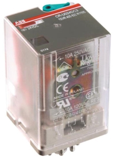 Interface Relay, 10 A, 24 VAC Supply, 250 VAC Operational