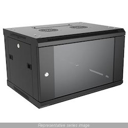 WMC SERIES CABINET WALL MOUNT 12U 25&quot;HX23.63&quot;WX23.63&quot;D,19&quot;  VENTED,SMOKE GLASS