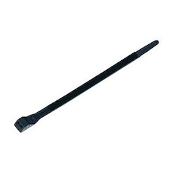 Heavy Duty Cable Tie for Use in the Utility and Construction Industries, Black polyamide (nylon 6.6), Length of 360mm (14.17 inches), width of 9mm (0.35 inches), Thickness of 2mm (0.08 inches), Tensile Strength Rating of 560 Newtons (126 pounds)