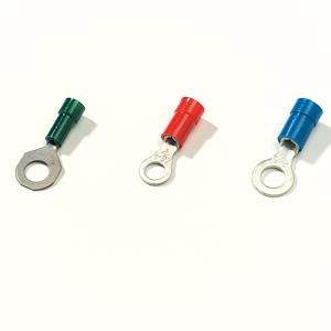 Ring Terminal,Polycarbonate,Copper,M8,4 mm Max Wire,6 mm Min Wire,Crimp ...