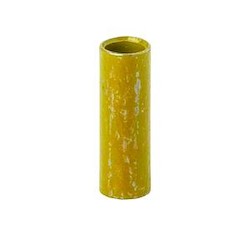 Two Piece Outer Sleeve Connector For Hexagonal Range, Length 1/4 Inch/6.4mm, Inner Diameter .156 Inches/3.96mm, Outer Diameter .193 Inches/4.90mm, Color Yellow, Soft Bronze, Nickel Plated