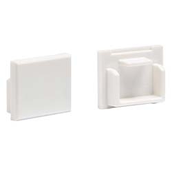 M21 Dust Cover for M-Series Faceplates and Outlets, white