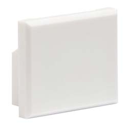 M21 Dust Cover for M-Series Faceplates and Outlets, white