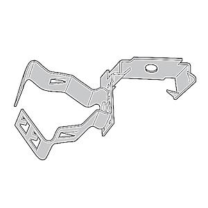 Snap-on Conduit-to-metal Stud Conduit Support Clip, 1 Inch Conduit ...