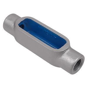Conduit Body, 3 in., Side Access, Threaded Connection, Iron, C ...