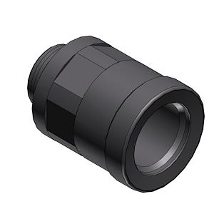 Conduit Connector, M25 x 1.5, Metric Metal Thread Connection