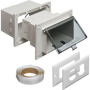 Low profile Inbox with adapter sleeve for new brick. Vertical with ...