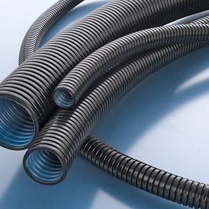 Flexible Conduit, NW12, 50m L, Blue, Gray, 30mm, 11.8mm ID