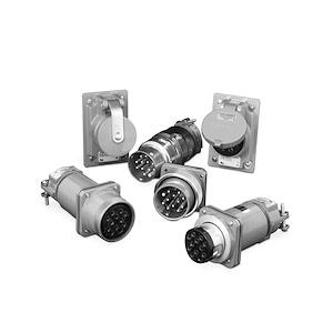 Motor Plug,20 A,Gray,Heavy Cast Aluminum,6 Pole,7 Wire,3 Conductor ...