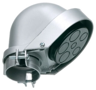 Entrance Cap, Die-Cast Aluminum, 3 in., For Conduit Type: EMT, IMC ...